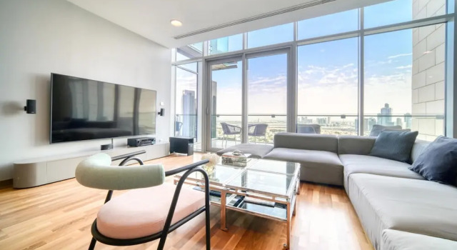 Апартаменты Prime Difc Duplex With Iconic Skyline Views