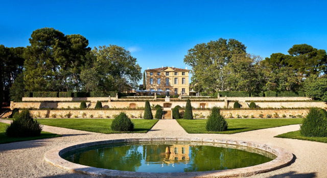 Люкс с видом на сад Château de la Gaude