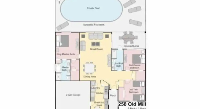 Коттедж 3 Bed 258