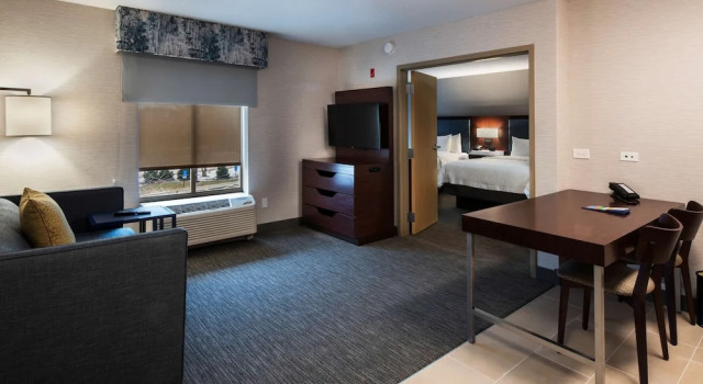 Четырёхместный люкс Hampton Inn & Suites Lincolnshire