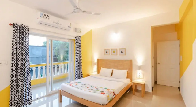 Номер Standard OYO 19503 Home Designer 2BHK Arpora