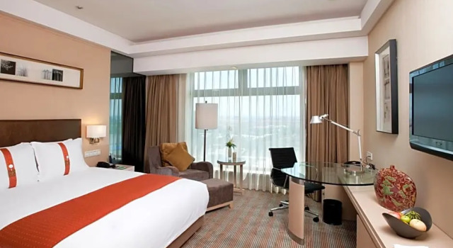 Двухместный номер Premium с видом на сад Qingdao  Parkview Holiday Hotel