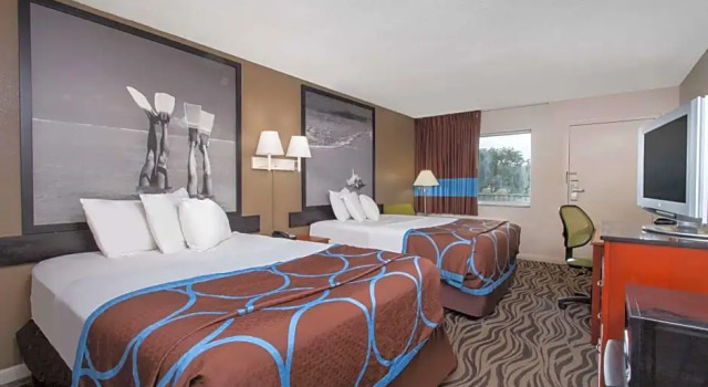 Четырёхместный номер Standard Super 8 by Wyndham Kissimmee