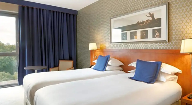 Номер Superior с видом на реку Crowne Plaza Lyon - Cité Internationale