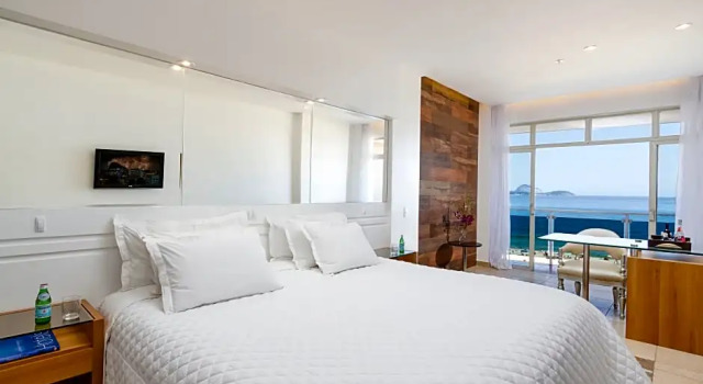 Номер Superior с балконом Praia Ipanema Hotel