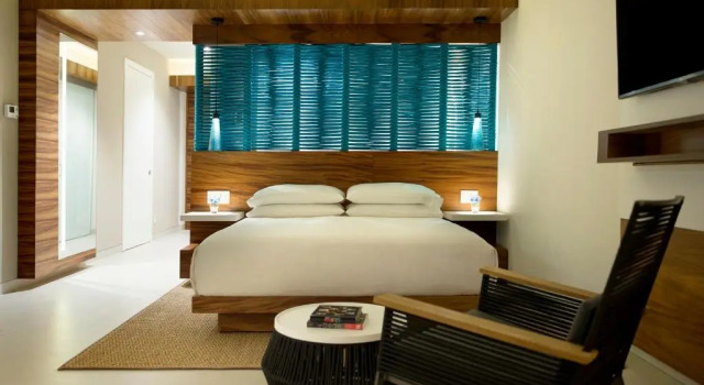 Двухместный клубный номер с частичным видом на океан Devossion By Live Aqua Playa del Carmen All Inclusive