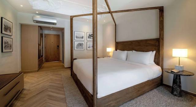 Двухместный номер Deluxe с балконом и с видом на горы Hotel La Compania Del Valle