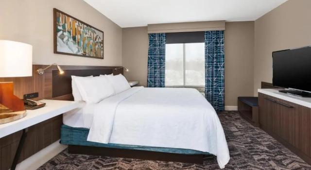 Двухместный люкс c 1 комнатой Hilton Garden Inn Minneapolis Maple Grove