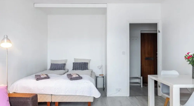Nice Studio with Balcony in the Center, Забронировать Апартаменты/квартира Лахти Горнолыжный курорт Мессиля, рядом с Lahti Bus Terminal