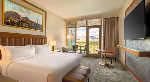 Двухместный номер Standard с балконом Hilton North Scottsdale At Cavasson