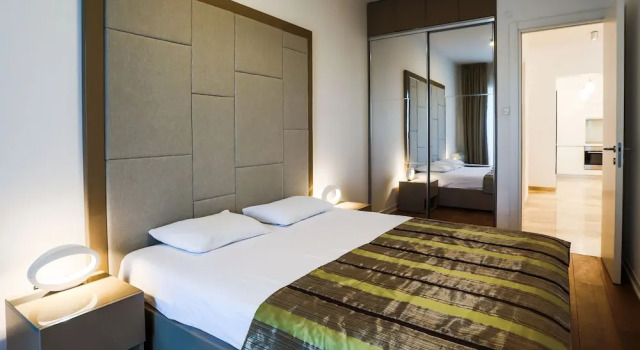 Апартаменты Comfort c 1 комнатой с балконом и с видом на море Luxury Apartments Artiani