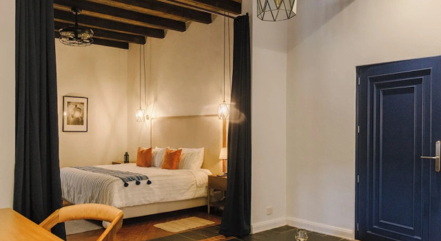Agua Santa Hotel Boutique, Забронировать Бутик-отель Отели Сан-Мигель-де-Альенде с парковкой, рядом с Las Monjas Temple, Парковка