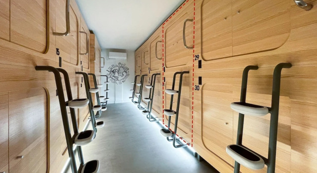 Двухместный номер Standard Airone Capsule Hotel