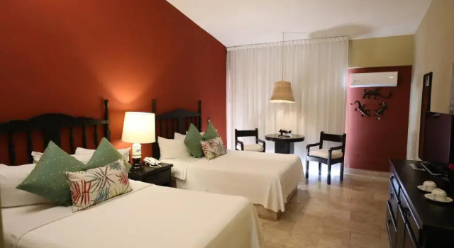 Трёхместный номер Standard с видом на город Hotel Montetaxco