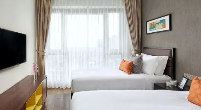 Семейный люкс Executive Oakwood Apartments Yangzhou
