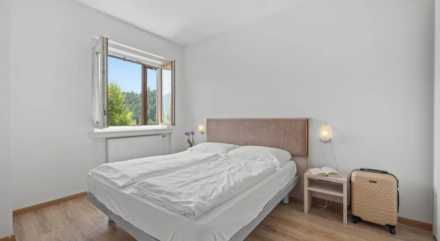 Апартаменты с 2 комнатами с балконом и с красивым видом из окна Residence Lagorai