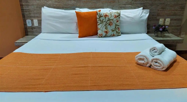 Двухместный номер Deluxe с балконом Pousada Santa Fe de Penedo