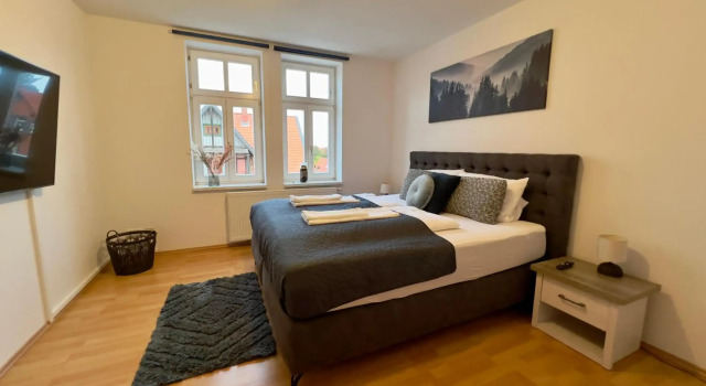 TraumFeWo in Wernigerode mit Schlossblick in der City, Забронировать Отель Вернигероде земля Саксония-Анхальт, рядом с Oberpfarrkirchhof