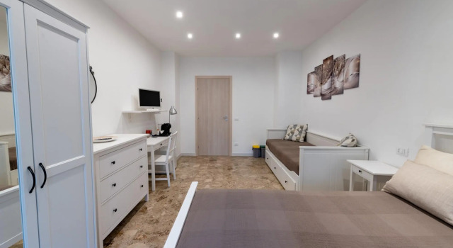 Casa Rosa Beige e Blu