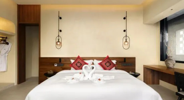Люкс Qixian Miaoshan Shuyan Onsen Villa 360° Wild Luxury Private Hot Spring Resort Guesthouse