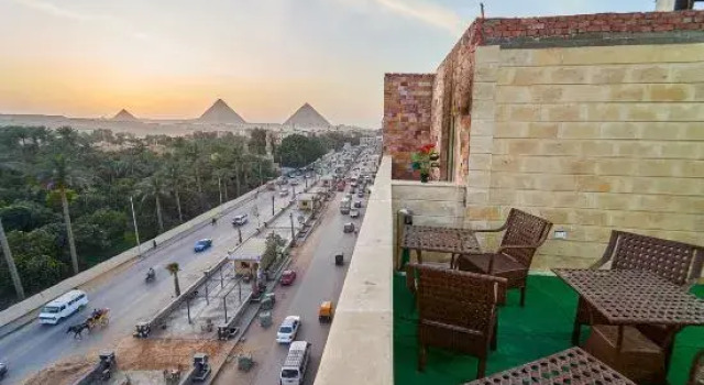 New Gardenia Pyramids view - Rooftop