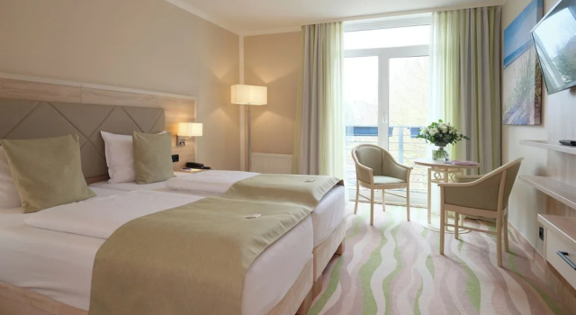Двухместный номер Standard с балконом Seehotel Grossherzog von Mecklenburg