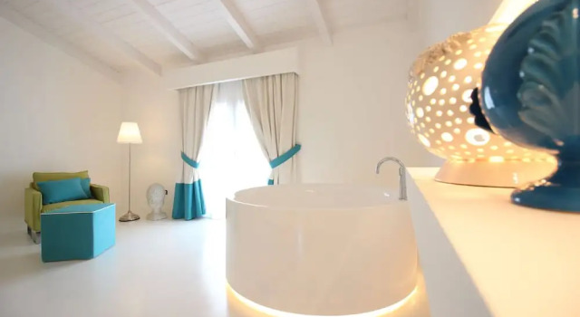 Suite con vista al mar Il Borghetto Creative Resort