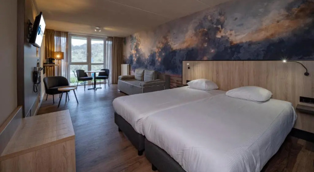 Семейный номер Standard Fletcher Hotel Restaurant Zeeduin