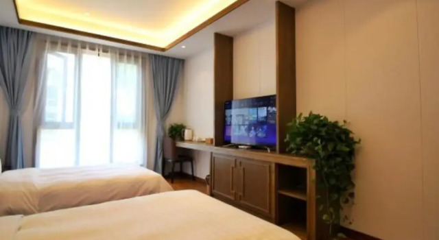 Номер Comfort Floral Hotel Anji Mulianqingye