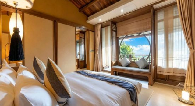 Двухместный люкс с видом на реку Banjiangxia  Guesthouse