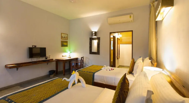 Вилла Deluxe с балконом Heritage Resort Hampi
