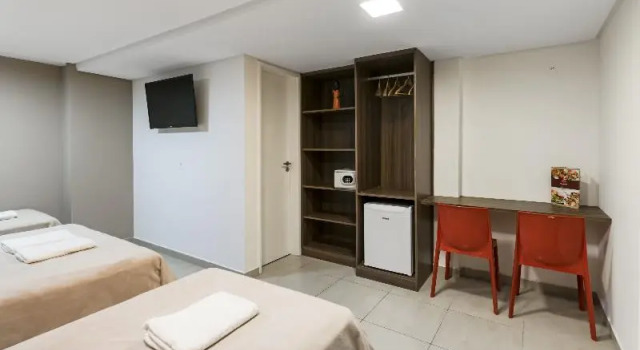 Трёхместный номер Superior VilaHotell Recife - Antigo NovoHotell Recife