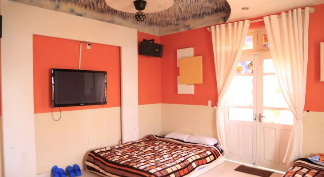 Четырёхместный номер Standard с видом на сад Hoai Huong Homestay