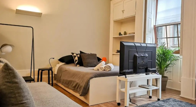 Апартаменты c 1 комнатой Baixa24 •P1R• Brand New Apt in the Historic Center