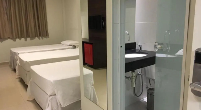 Трёхместный номер Standard Hotel Palace Santarém Brasil