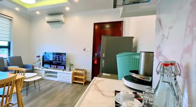 Семейные апартаменты c 1 комнатой с видом на город Lee Apartment & Hotel