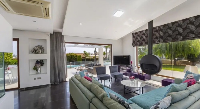 Protaras Villa Oscar Domain 4A, Забронировать Вилла Виллы Протарас, рядом с Пляж Вриссиана, Вилла