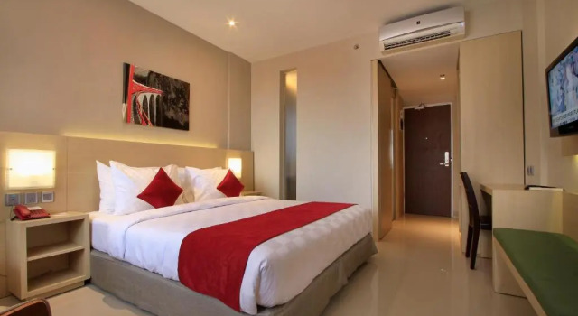Двухместный номер Deluxe с балконом Ohana Hotel Kuta