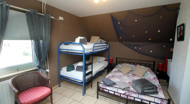 Четырёхместный номер Standard Chambre d'hôte Blankenberge