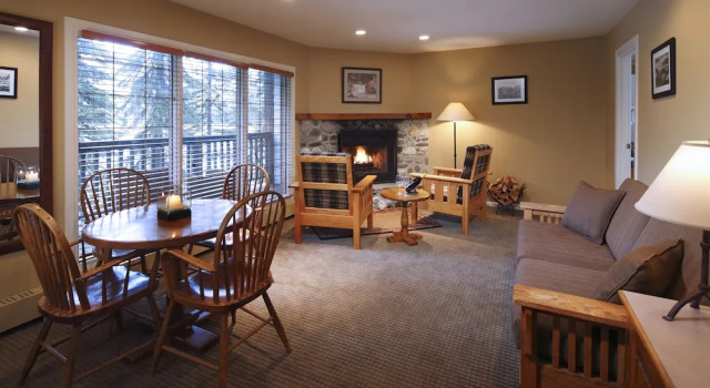 Suite avec balcon Emerald Lake Lodge