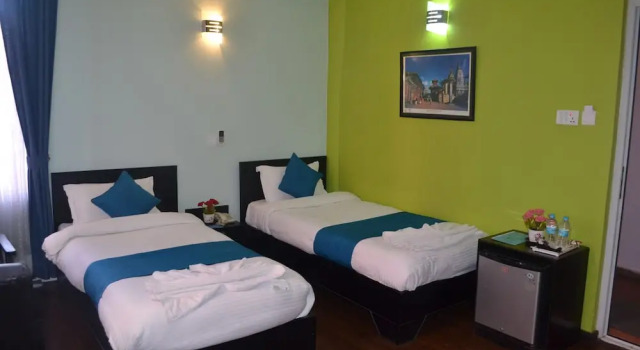Двухместный номер Deluxe с балконом Hotel Access Nepal