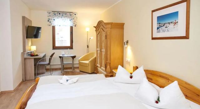 Двухместный номер Standard Vulkanhotel balance&selfness ***S