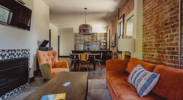 Апартаменты Luxury с 3 комнатами с балконом и с видом на горы SLO Brew Lofts
