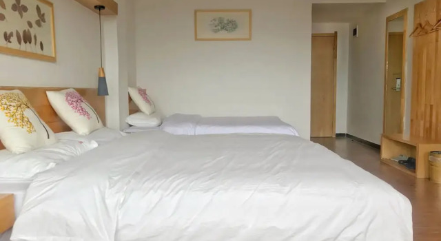 Номер Deluxe Travelling With Hotel Long Ji Ping An