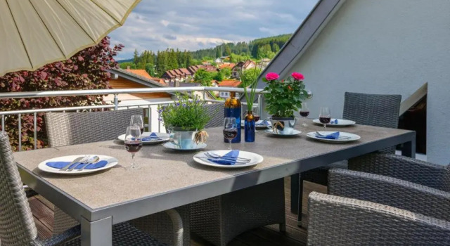 Апартаменты Дуплекс Großes Ferienhaus mit Sauna, Grill, Garten, Kaminofen - Zum Kuckuck
