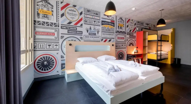 Четырёхместный номер Standard MEININGER Hotel Bordeaux Gare Saint-Jean