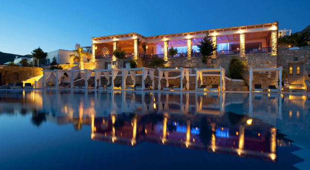 Mykonos Grand Hotel & Resort, Забронировать Курортный отель Агиос Иоаннис Диакофтис периферия Южные Эгейские острова