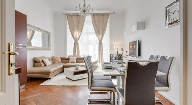 Luxury Riverside Apartments In The Center Of Prague, Забронировать Апартаменты/квартира Апартаменты Праги, рядом с Театр Svanda, Апартаменты/квартира