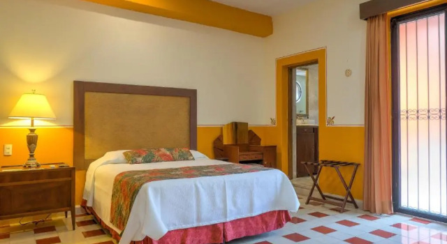 Двухместный номер Standard с видом на бассейн Hotel Luz en Yucatan