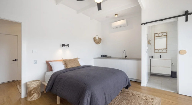 Четырёхместный семейный номер Standard с 2 комнатами с видом на океан The Beach Rooms
